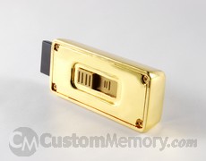 客製化隨身碟 - 迷你金磚碟，收縮USB