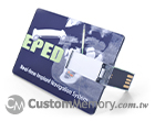 Transparent Card Disk Flip